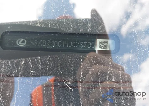 2017 Lexus Es 350 z USA, uszkodzony, nr VIN 58ABK1GG1HU076735